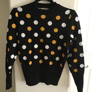 Sweater Pullover Polka Dot - Eva Mendes 'new and company'